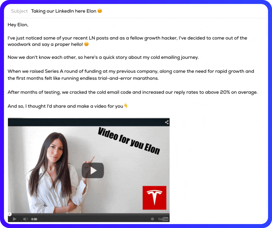 image personalization in cold email