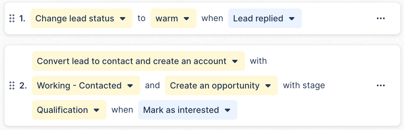change leads that were first imported to salesforce