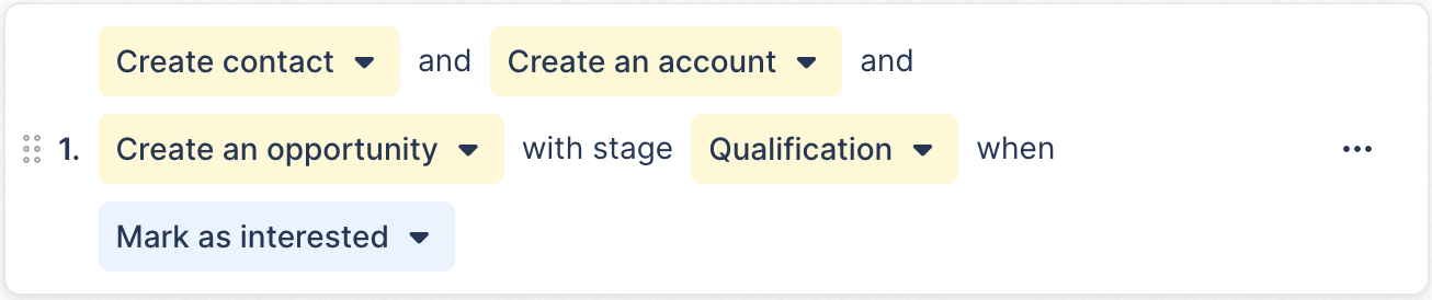 create contant with opportunity in salesforce based on lemlist event