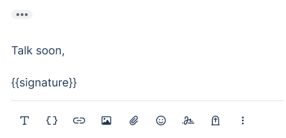 talk soon