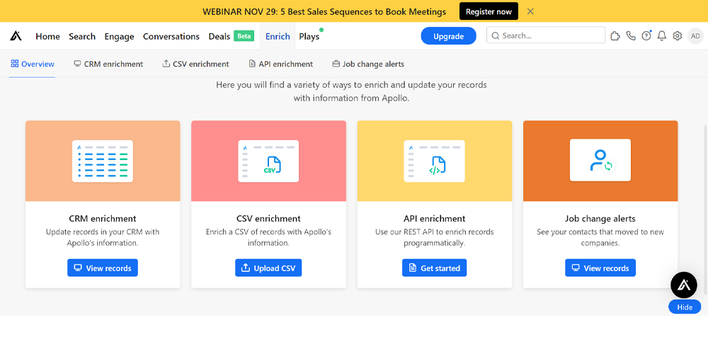 sendnow vs apollo