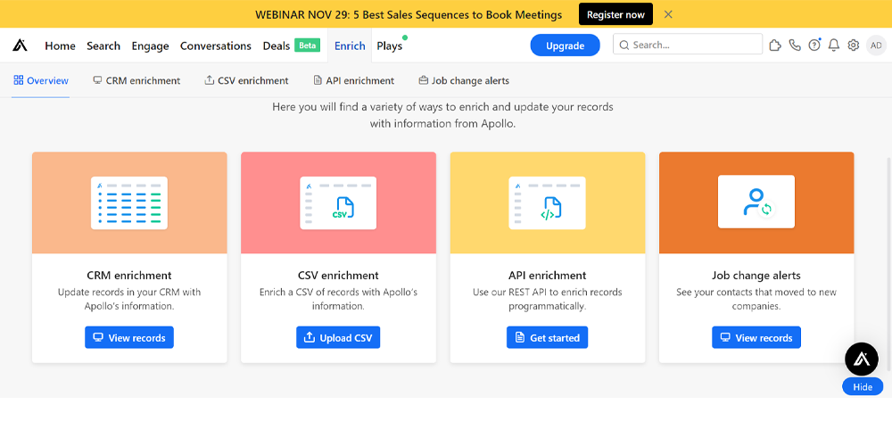 sendnow vs apollo