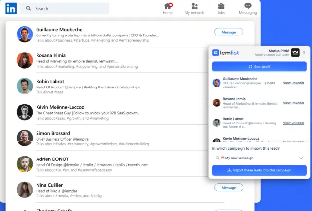 lemlist database
